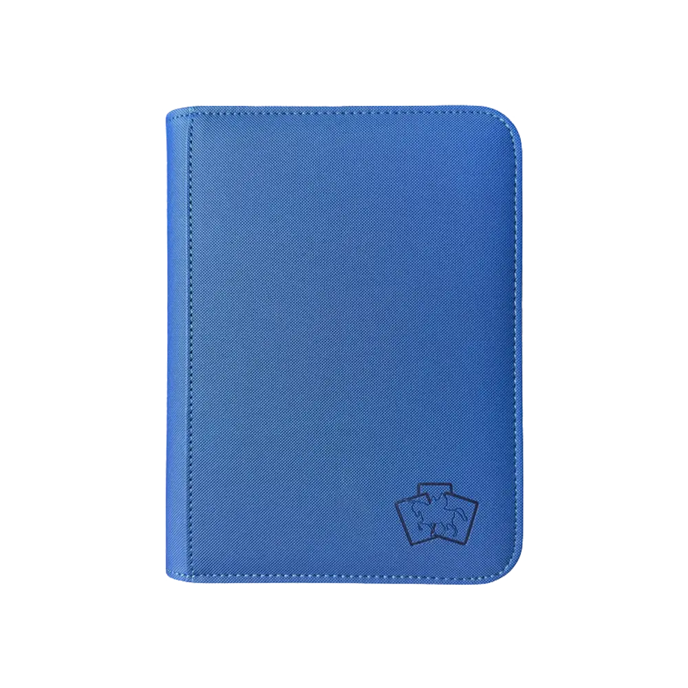 Archivador con cremallera 2x2 Azul