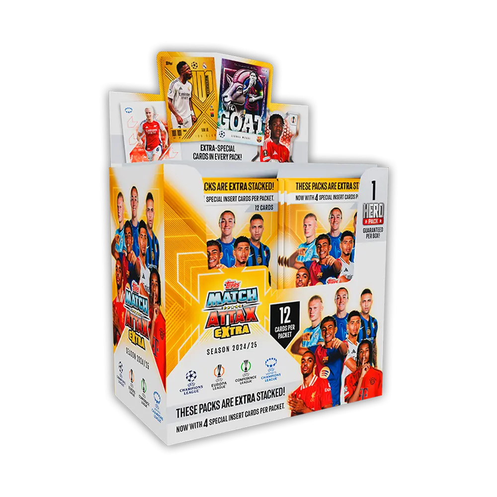 Topps - Match Attax Extra 24/25 - Caja de Sobres