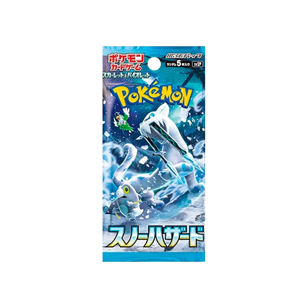 Pokemon - Sobre SNOW HAZARD SV2P - COREANO