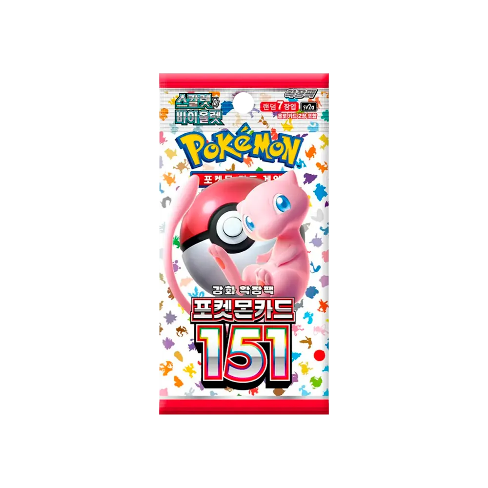 Pokemon - Sobre 151 SV2A - COREANO