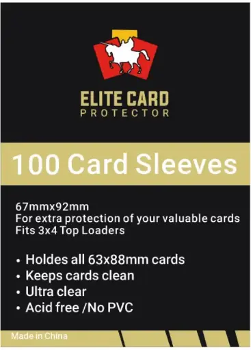 [Sleeves_100] Pack 100 Fundas Normales