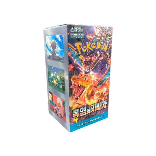 [Pok_sv3_KOR_Caja] Pokemon - RULER OF THE BLACK FLAME SV3 - COREANO