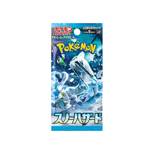 [Pok_sv2p_KOR_Sobre] Pokemon - Sobre SNOW HAZARD SV2P - COREANO