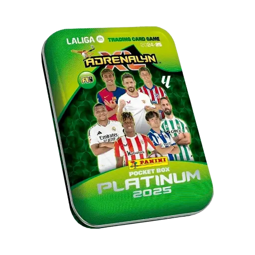 [P_Adre_2425_PBP] Panini - Adrenalyn XL 24/25 - Lata Pequeña - POCKET BOX PLATINUM 2025